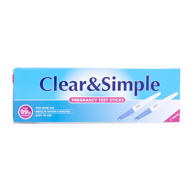 Clear & Simple Pregnancy Test 1s