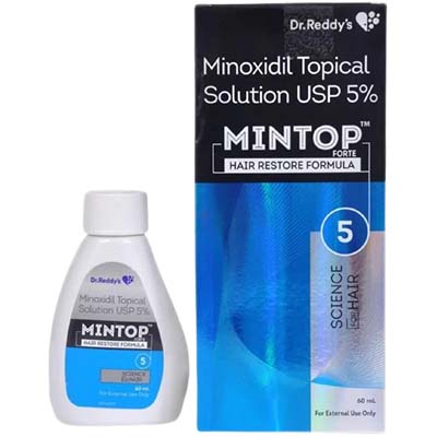 Dr. Reddy's Mintop Hair Restore Formula 60ml (Minoxidil 5%)