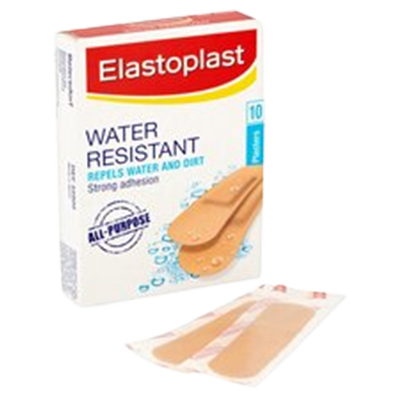 Elastoplast Water Resistant Plasters 10s
