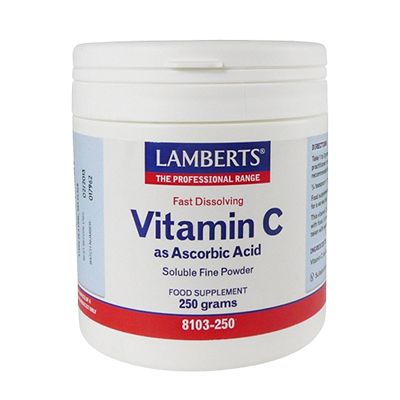Lamberts Rangel  Ascorbic Acid 250gm Vitamin C