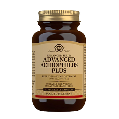 Solgar Advanced Acidophilus Plus Caps 60's