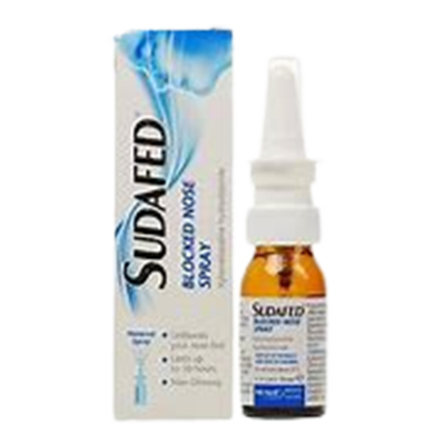 Sudafed Blocked Nose Nasal Spray 15ml