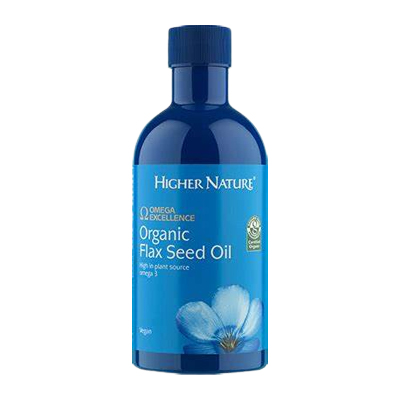 Higher Nature Flax Oil Organic 250ml