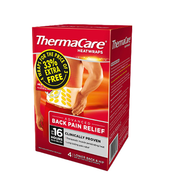 Thermacare Heat Wrap Lower Back 4s