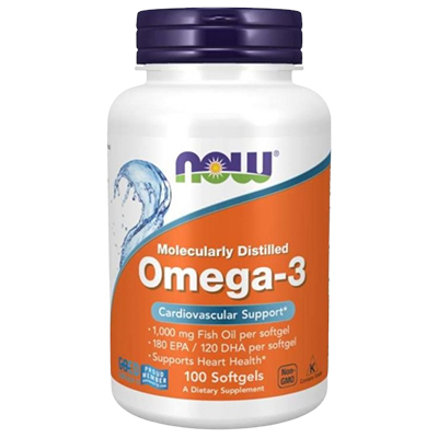 Now Omega 3 1000mg Caps 100's
