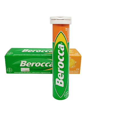 Berocca Effervescent Tablets Orange 15s