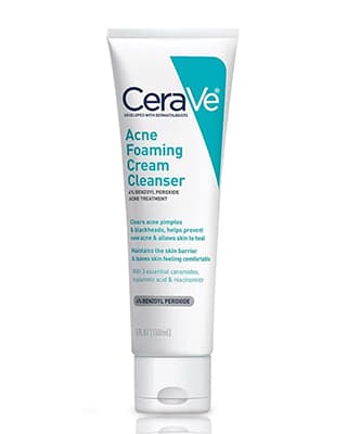 CeraVe Acne Foaming Cream Cleanser – 150ml
