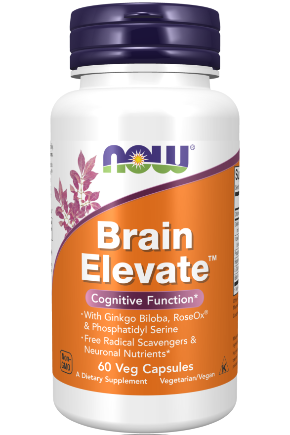 Now Brain Elevate Caps 60's