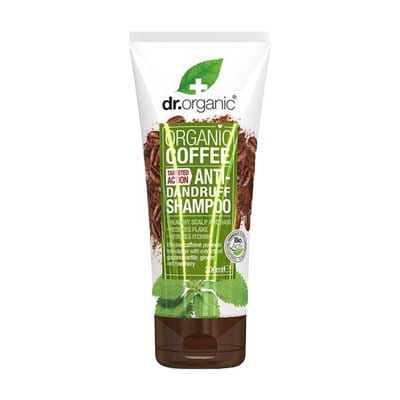 Dr Organic Coffee Espresso Anti-Dandruff Shampoo, 200ml
