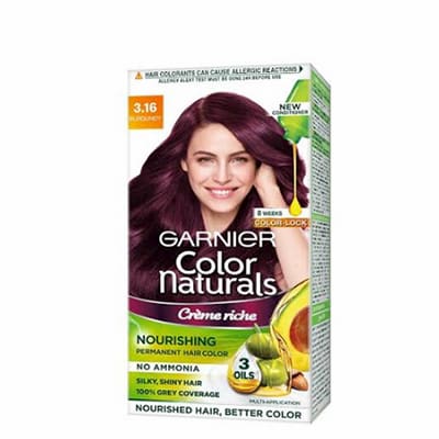Garnier Color Naturals Hair Colour Cream 60ml (#4.6 Burgundy)