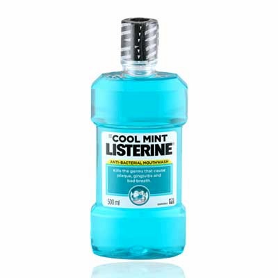 Listerine Mouthwash Cool Mint, 500ml