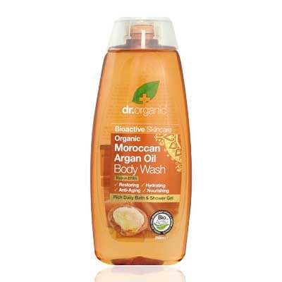 Dr Organic Moroccan Argan Oil Body Wash, 250ml