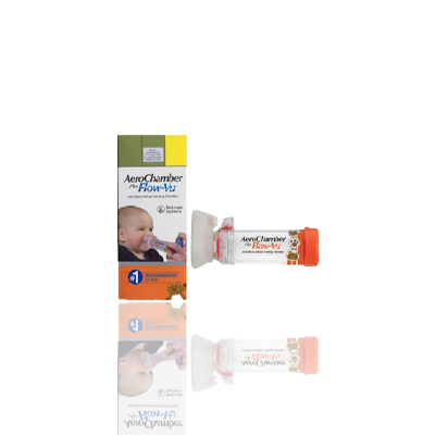 Aerochamber Plus Flow-Vu Infant (Orange)