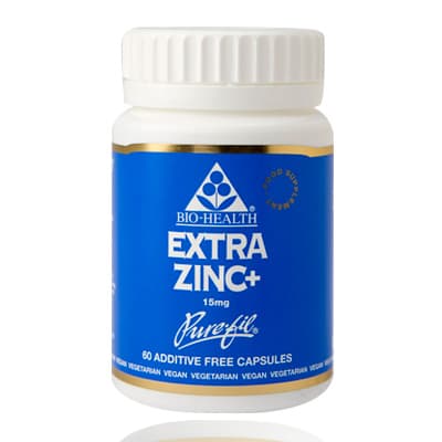 Bio Health Zinc with Vit B6 and Magnesium - 60 Capsules
