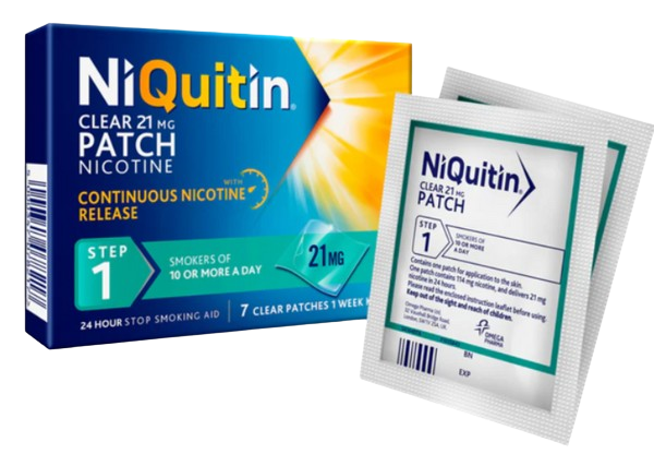 NiQuitin Patches Step I 21mg 7s