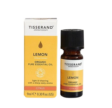 Tisserand Aromatherapy Lemon Organic Pure Essential Oil – 9ml