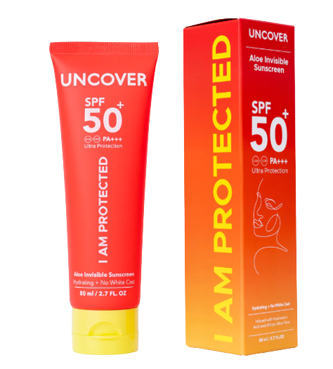 Uncover Aloe Invisible Sunscreen - 40ml