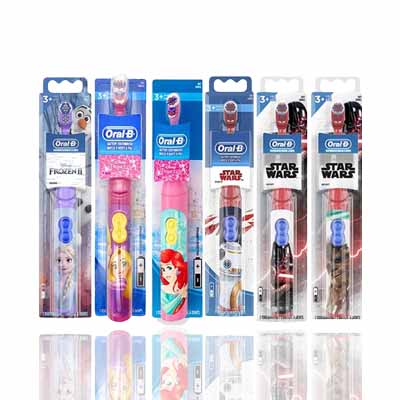 Oral-B Battery Power Toothbrush (kids 3+)* 1s