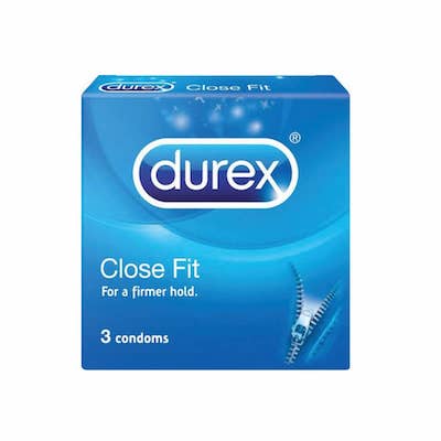 Durex Condom Close Fit  3's