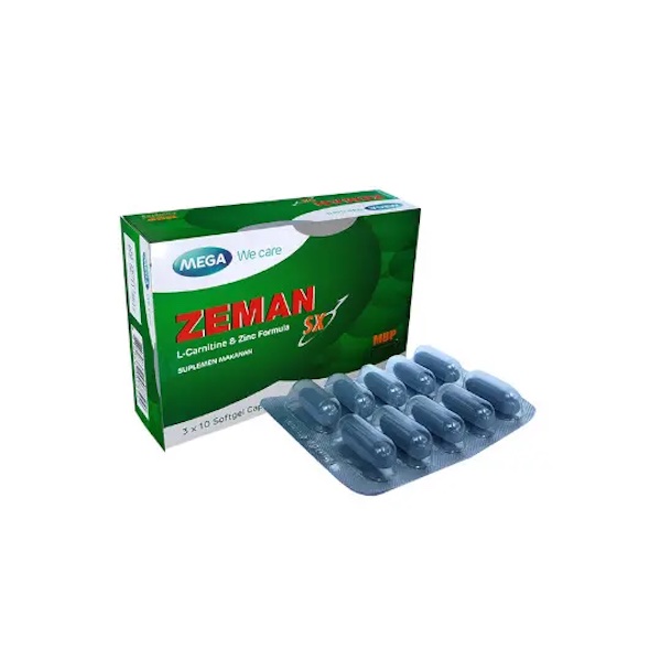ZEMAN Softgel Capsules - 3x10’s