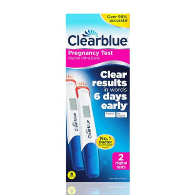Clearblue Digital Ultra Early (6 days early) 2s