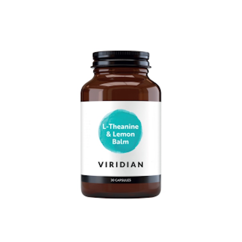 Viridian Nutrition L-Theanine 200mg & Lemon Balm 300mg Vcaps 30's