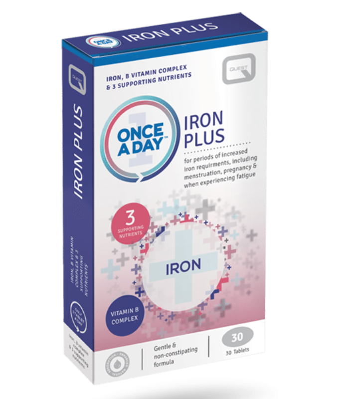 Quest OAD Iron Plus Tabs 30’s