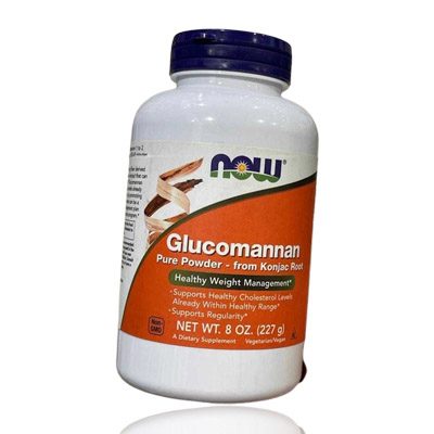 Now Glucomannan 575mg, 180 Capsules