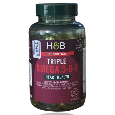 Holland & Barrett Maximum Strength Triple Omega 369 60S