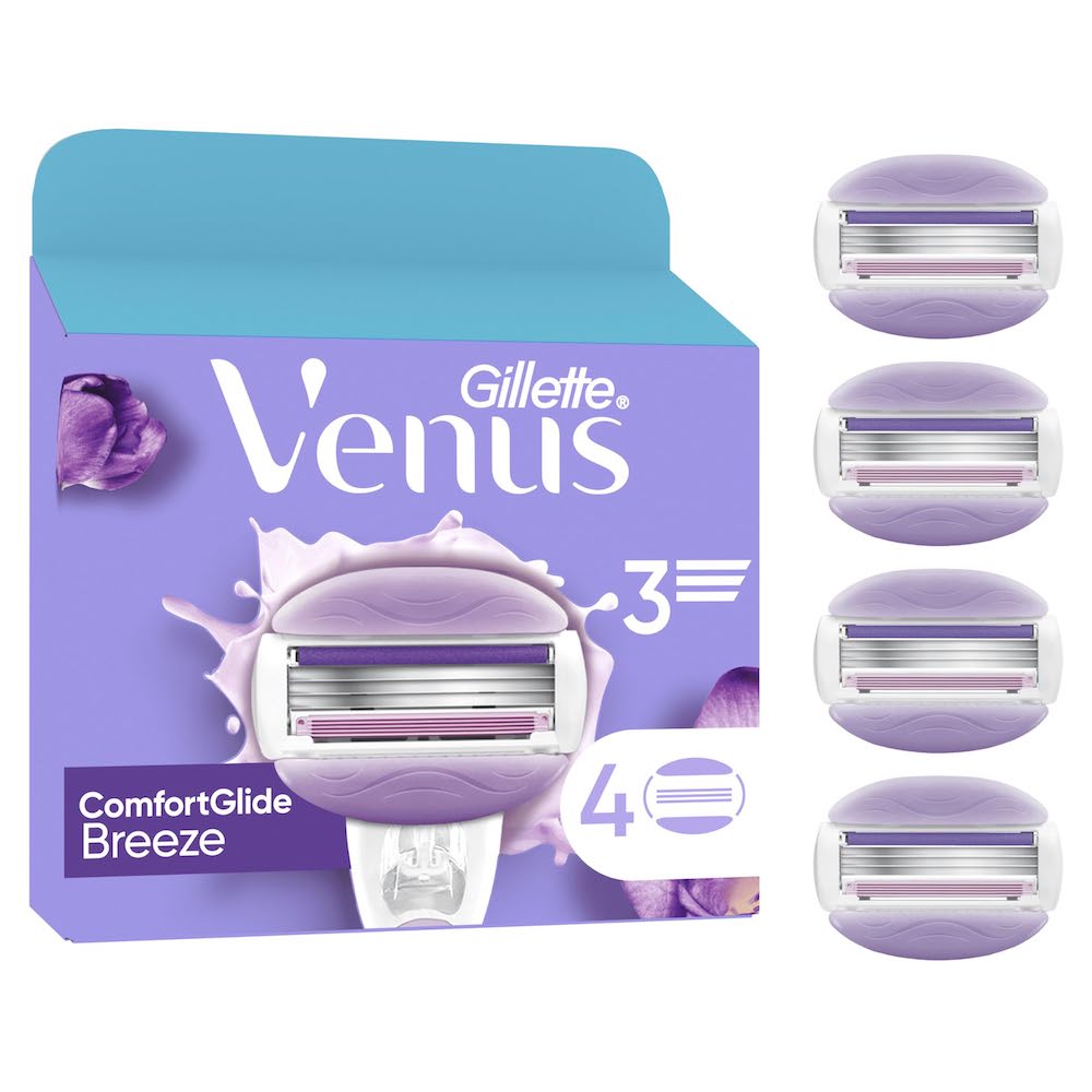 Gillette Venus Breeze Comfortglide Cartridges 4’s