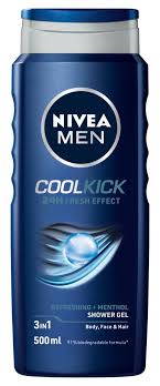 Nivea Bath Shower Gel (Men Cool Kick) 500ml
