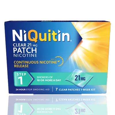 NiQuitin Patches Step I 21mg 7s