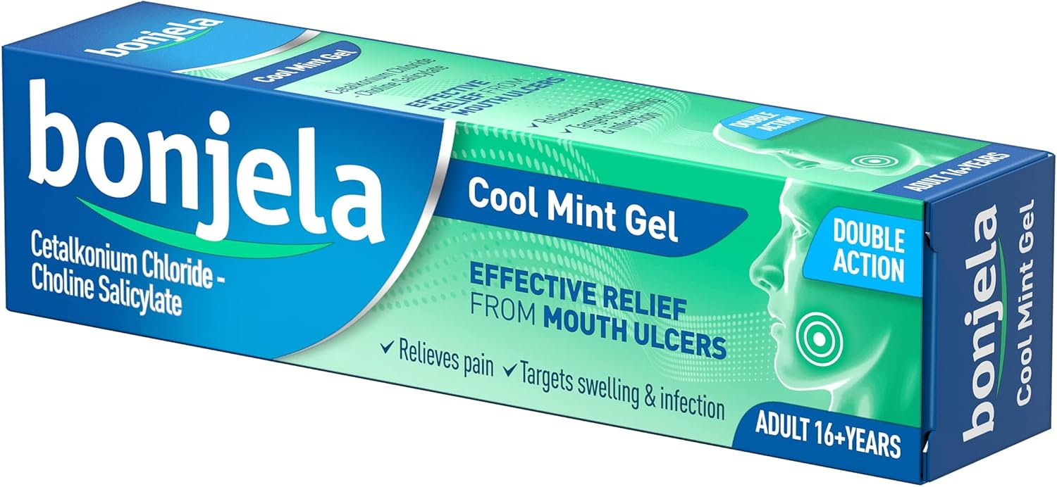 Bonjela Adult Cool Mint Gel 15g