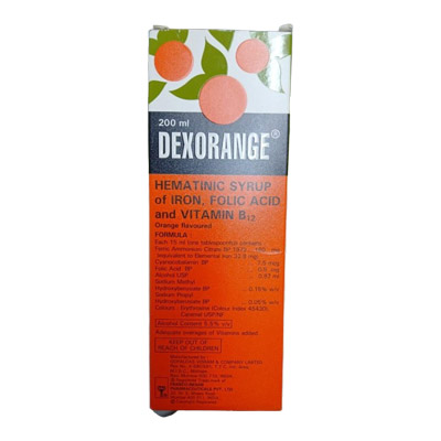 DEXORANGE SYRUP 200ML