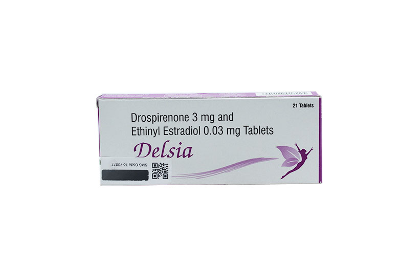 Delsia 3mg/0.03mg Tablets 21’s
