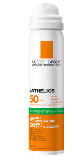 La Roche-Posay Anthelios Anti-Shine Mist Spray Sunscreen SPF50
