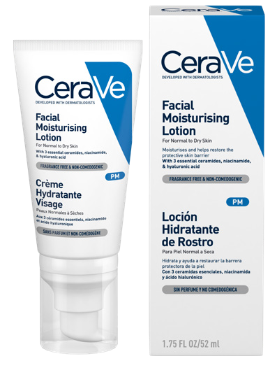CeraVe PM Facial Moisturizing Lotion 52ml