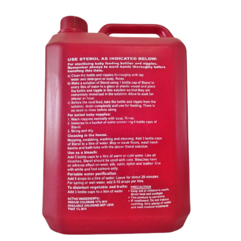 Sterol Sterilizing Fluid 5 Litres