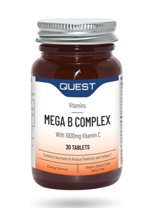 Quest Mega B Complex & C 30's - Vitamin B Complex with Vit C 1000mg