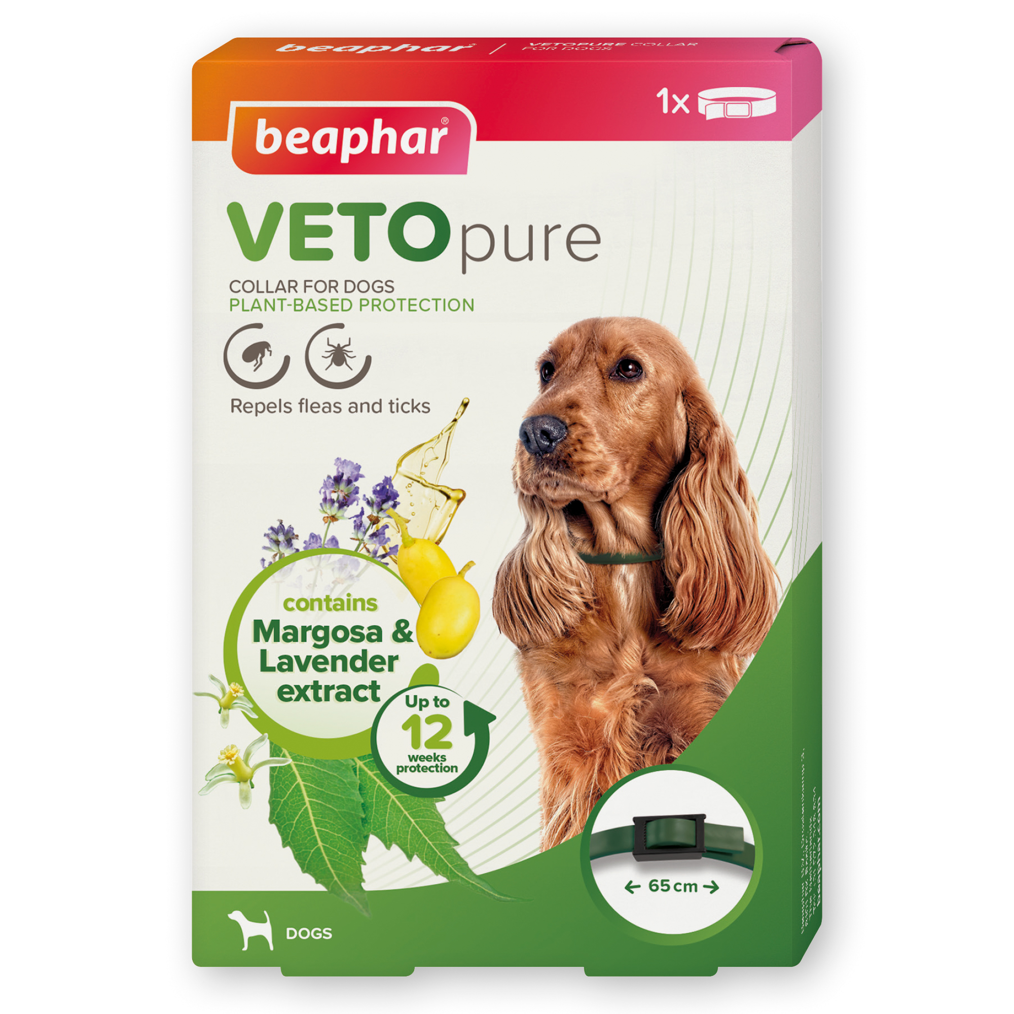 Beaphar Vetopure Bio Collar For Dogs