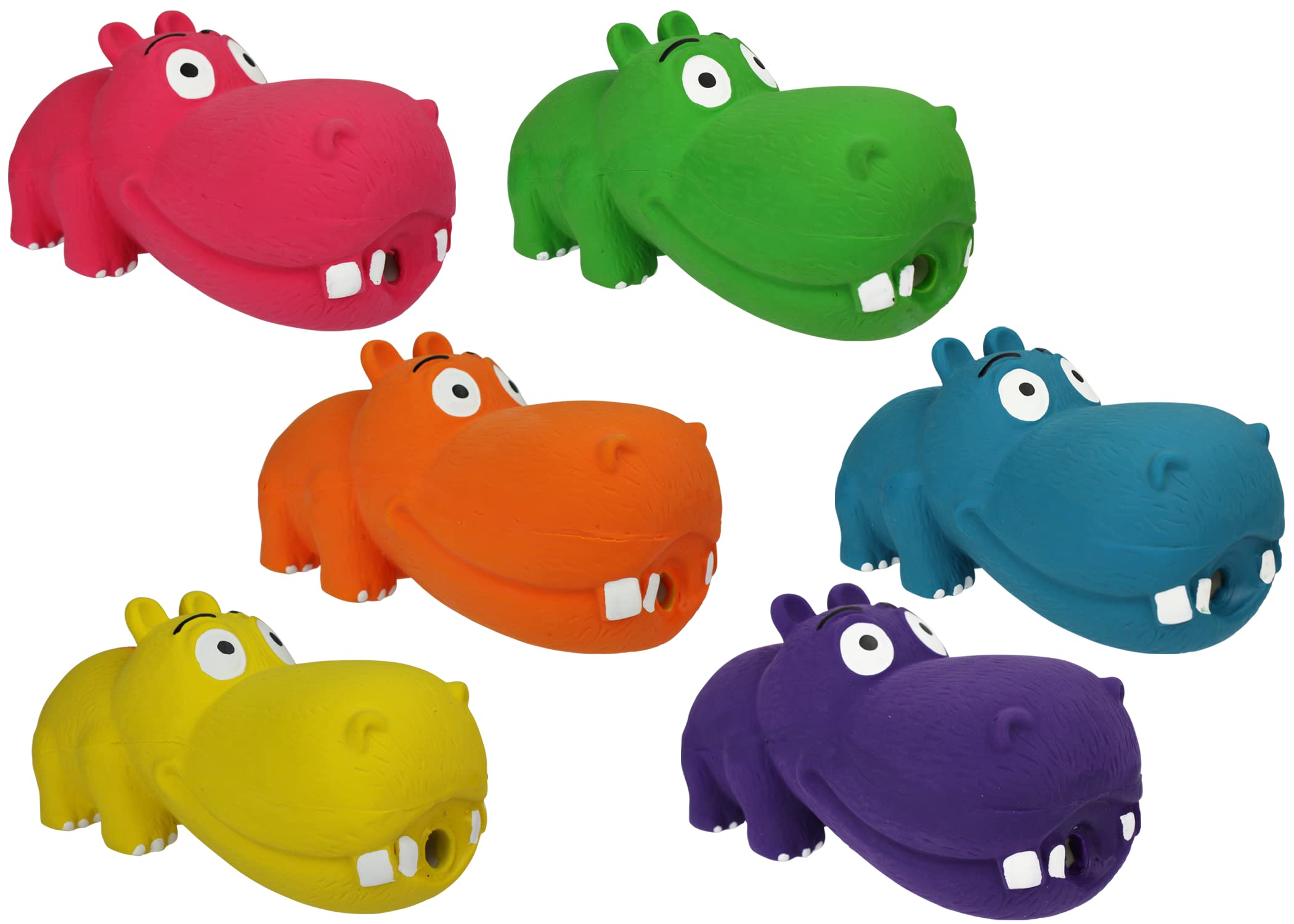 Chik Squeaky Pet Hippo Toy LTX-0103