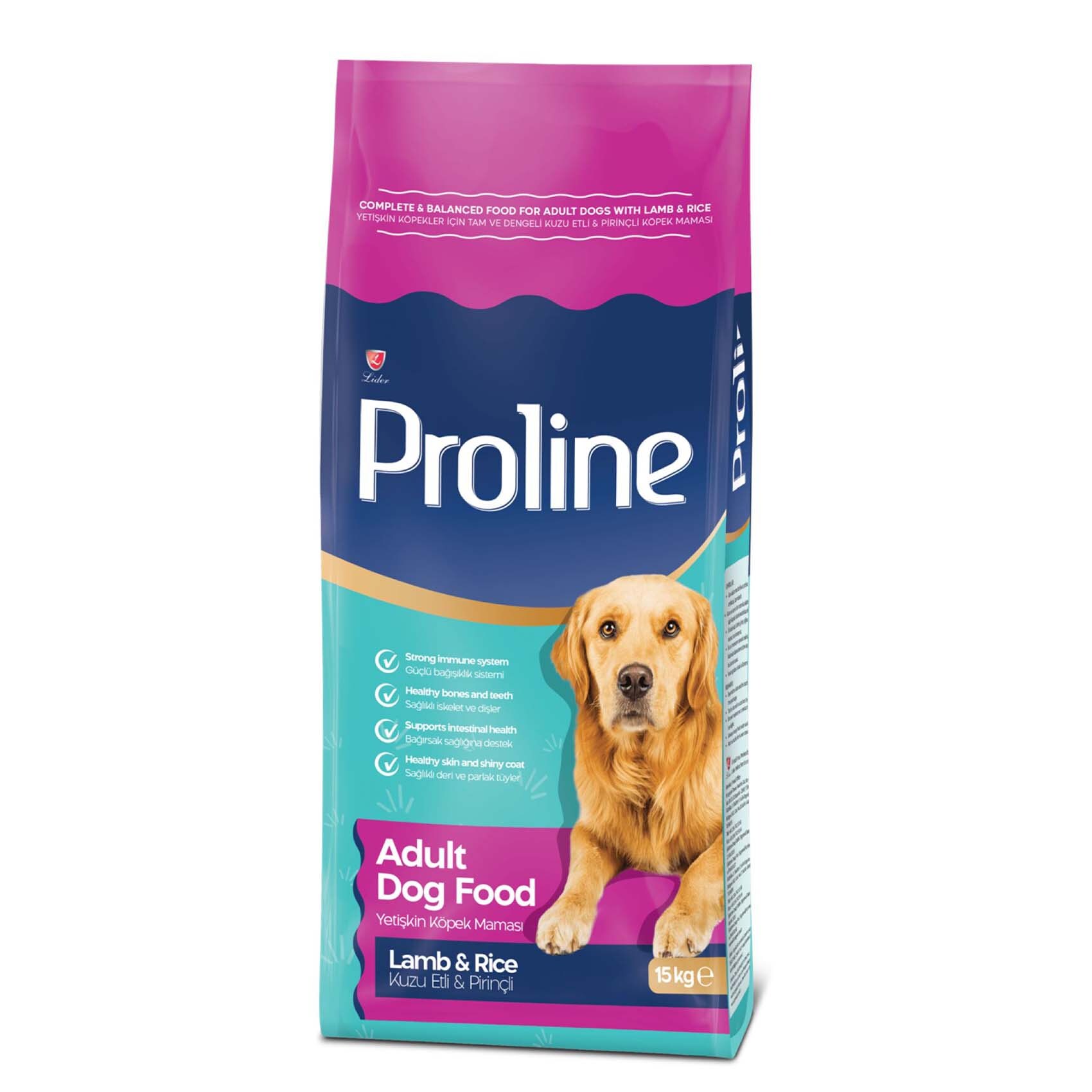 Proline Adult Dog Food – Lamb and Rice 15kg
