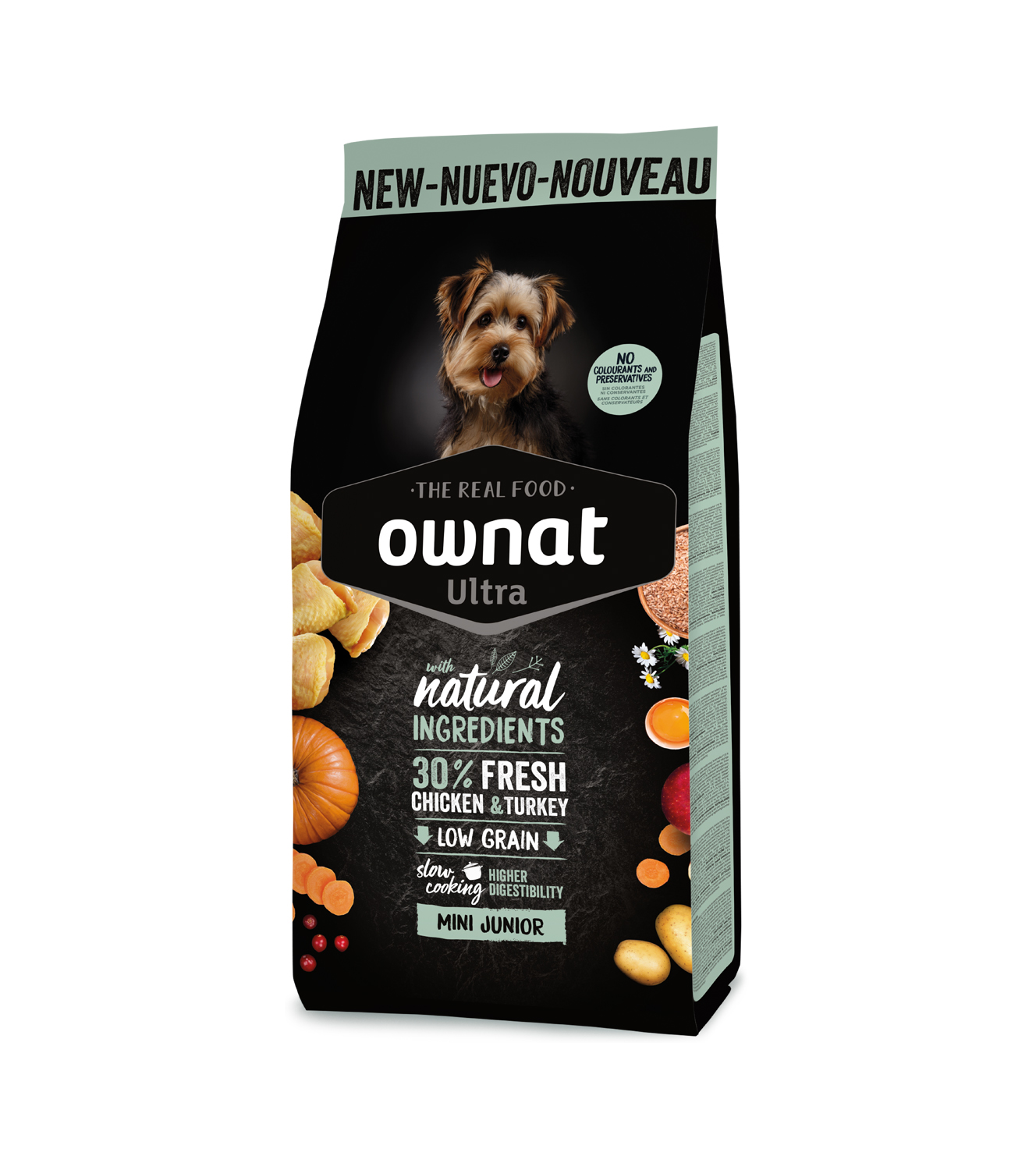 Ownat Ultra Mini Junior Dog Food 3kg