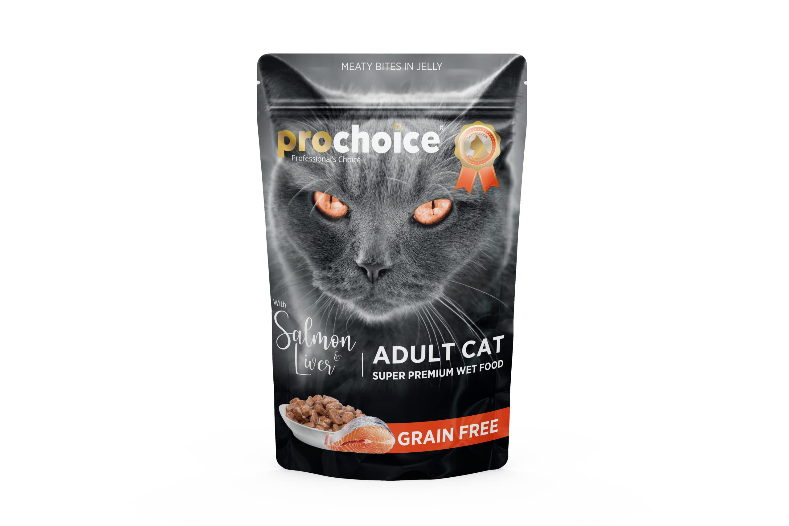 Prochoice Adult Cat Salmon with Liver 85g