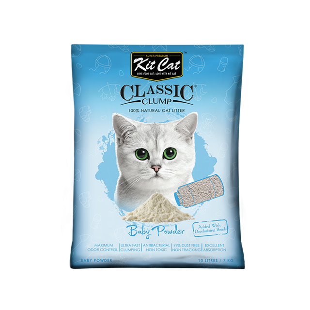 Kit Cat Clumping Baby Powder 7kg