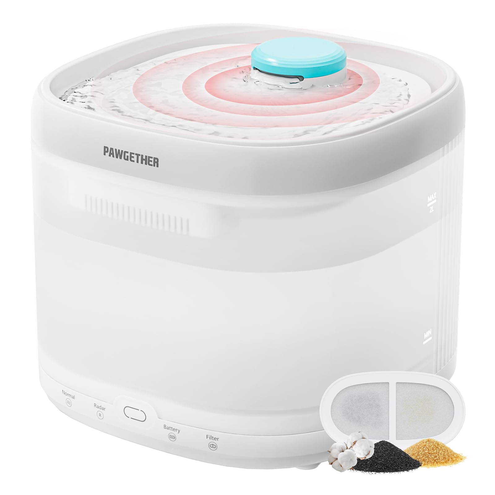 Pawgether Auto Pet Water Fountain P200