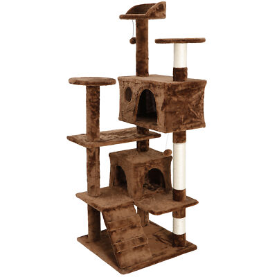 Chik Cat Tree Brown M9B-02