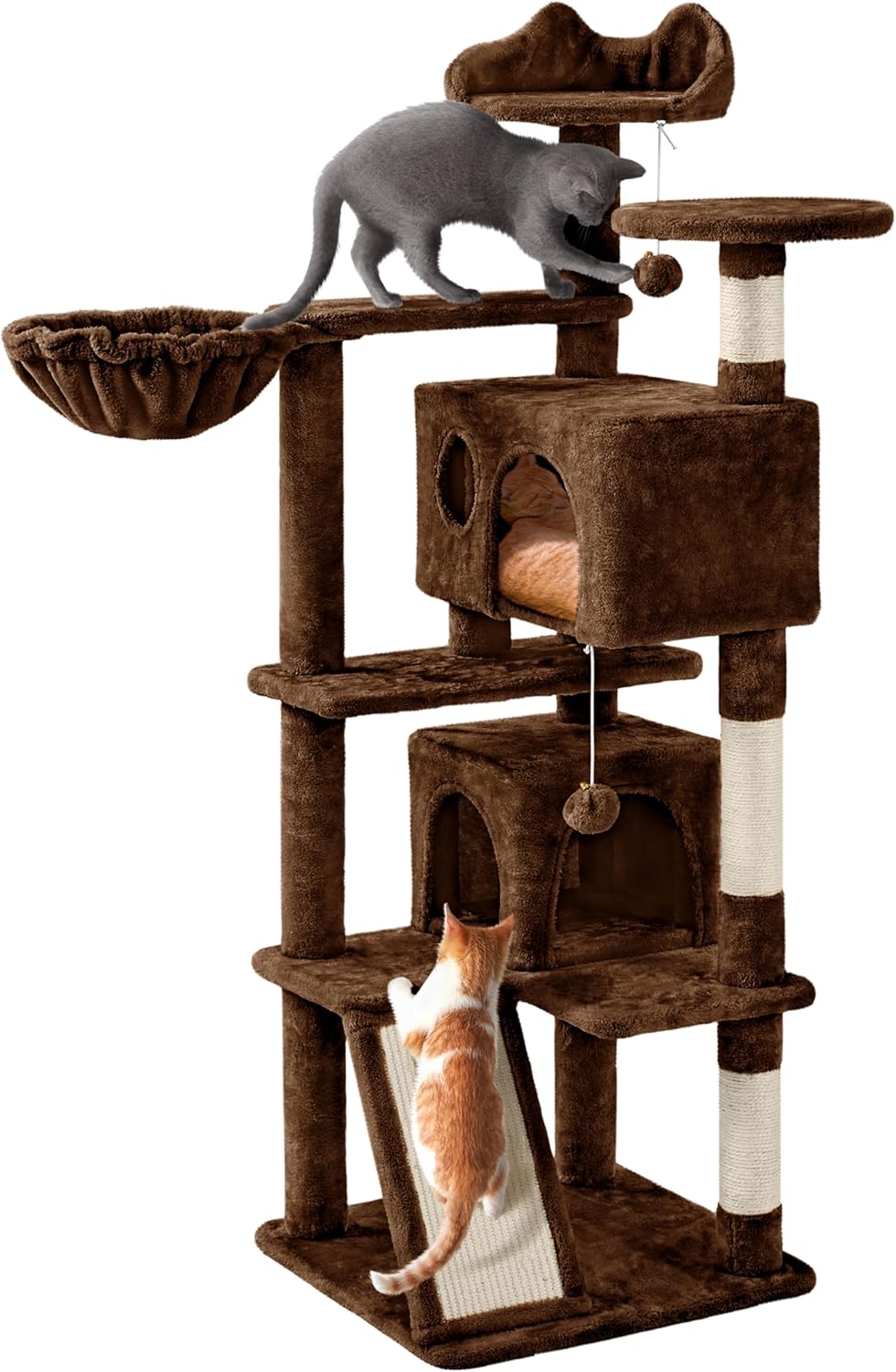 Chik Cat Tree Brown M85-02