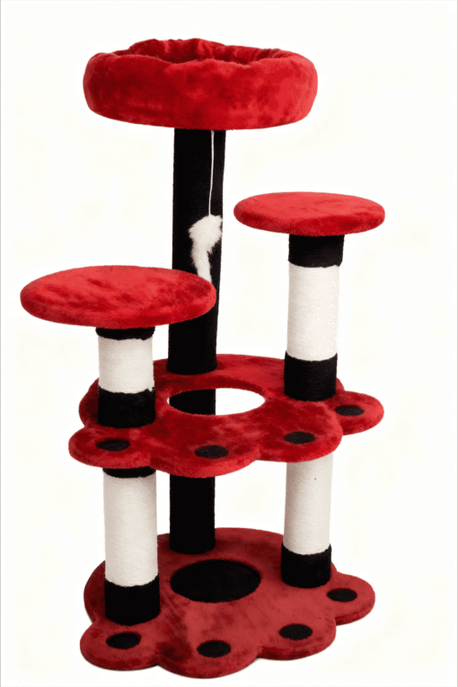 Chik Cat Tree Red DD-98