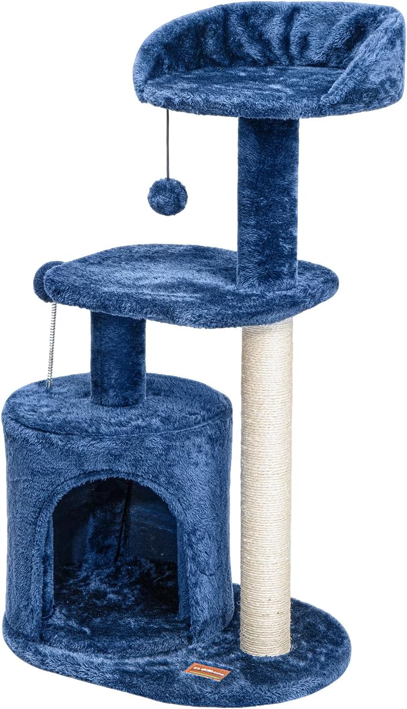 ChiK Cat Tree Navy Blue DD-30